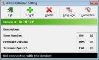  Wago Extension Setting
