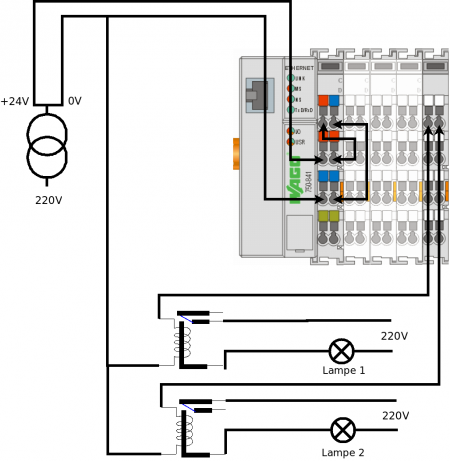 Schema relais